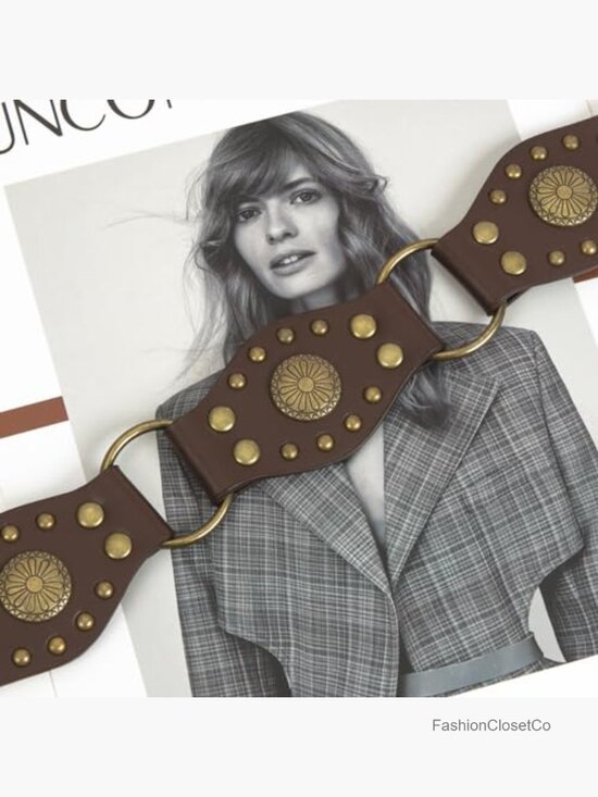 Woven Bohemian Sash Belt - Rope Braid Waist Belt main image 5